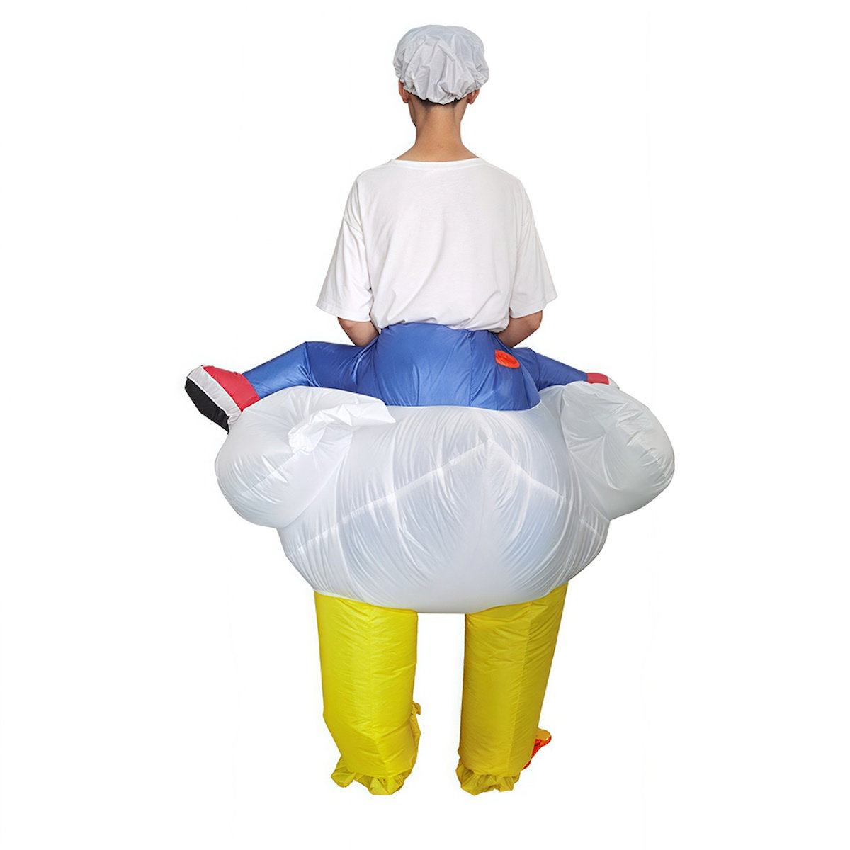Teens and Adults Animal Riding Inflatable Costumes Riding Rooster Frog Bee Shark - ChildAngle