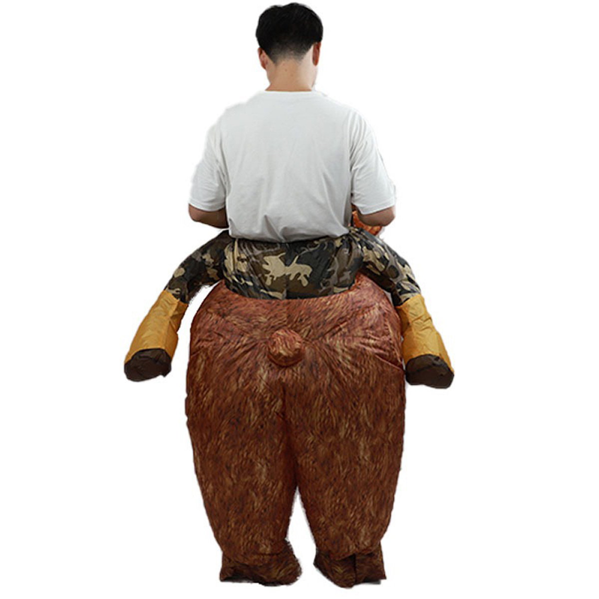 Teens and Adults Rider Animal Inflatable Costumes Riding Tiger Dog Elephant Bear Donkey - ChildAngle