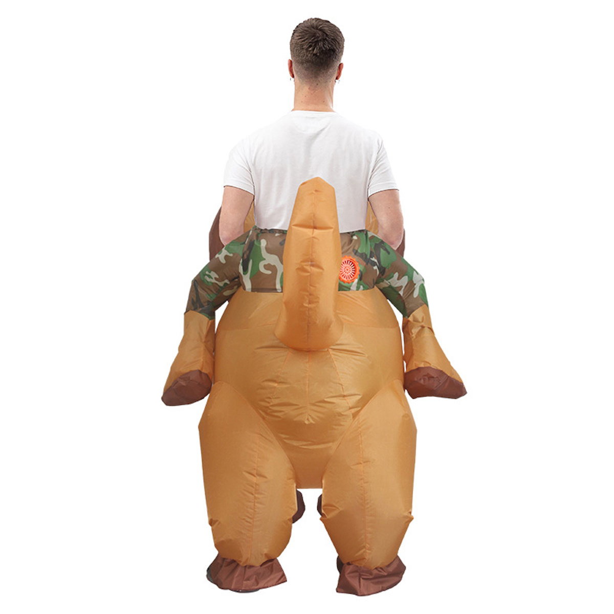 Teens and Adults Rider Animal Inflatable Costumes Riding Tiger Dog Elephant Bear Donkey - ChildAngle