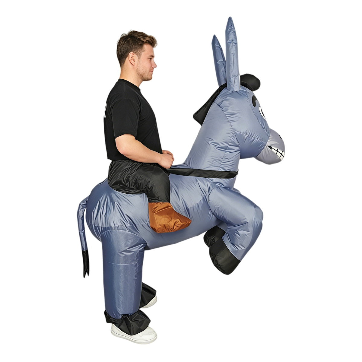 Teens and Adults Rider Animal Inflatable Costumes Riding Tiger Dog Elephant Bear Donkey - ChildAngle