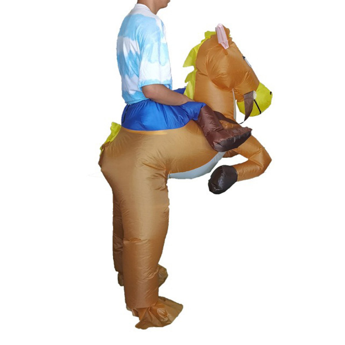 Teens and Adults Rider Animal Inflatable Costumes Riding Tiger Dog Elephant Bear Donkey - ChildAngle