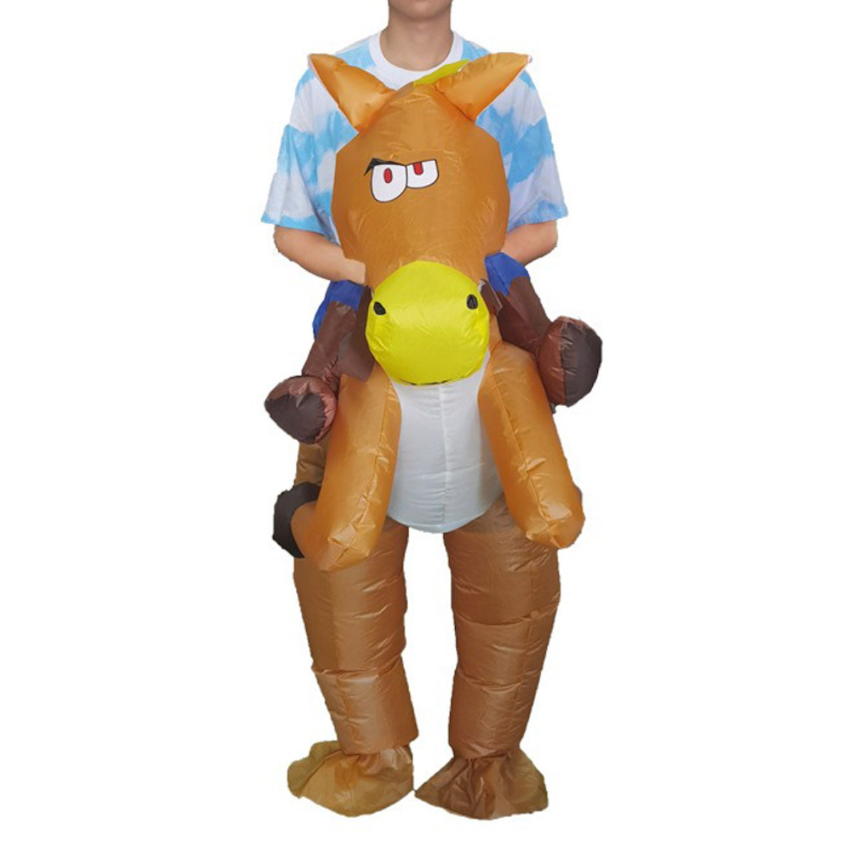Teens and Adults Rider Animal Inflatable Costumes Riding Tiger Dog Elephant Bear Donkey - ChildAngle