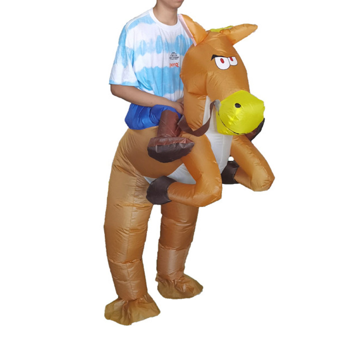 Teens and Adults Rider Animal Inflatable Costumes Riding Tiger Dog Elephant Bear Donkey - ChildAngle