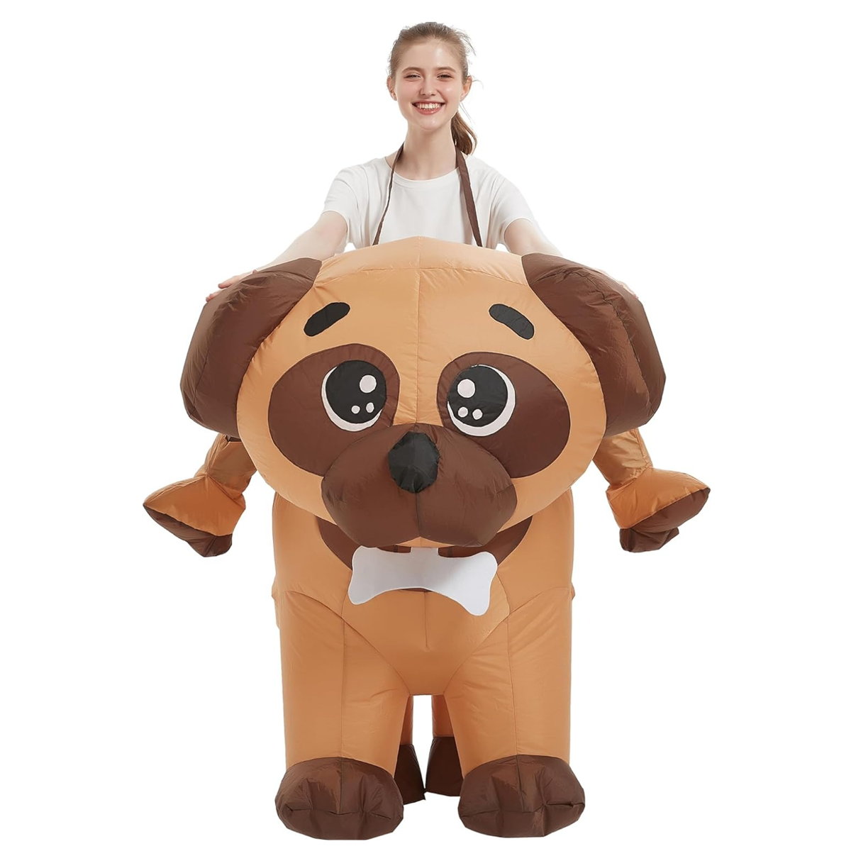 Teens and Adults Rider Animal Inflatable Costumes Riding Tiger Dog Elephant Bear Donkey - ChildAngle