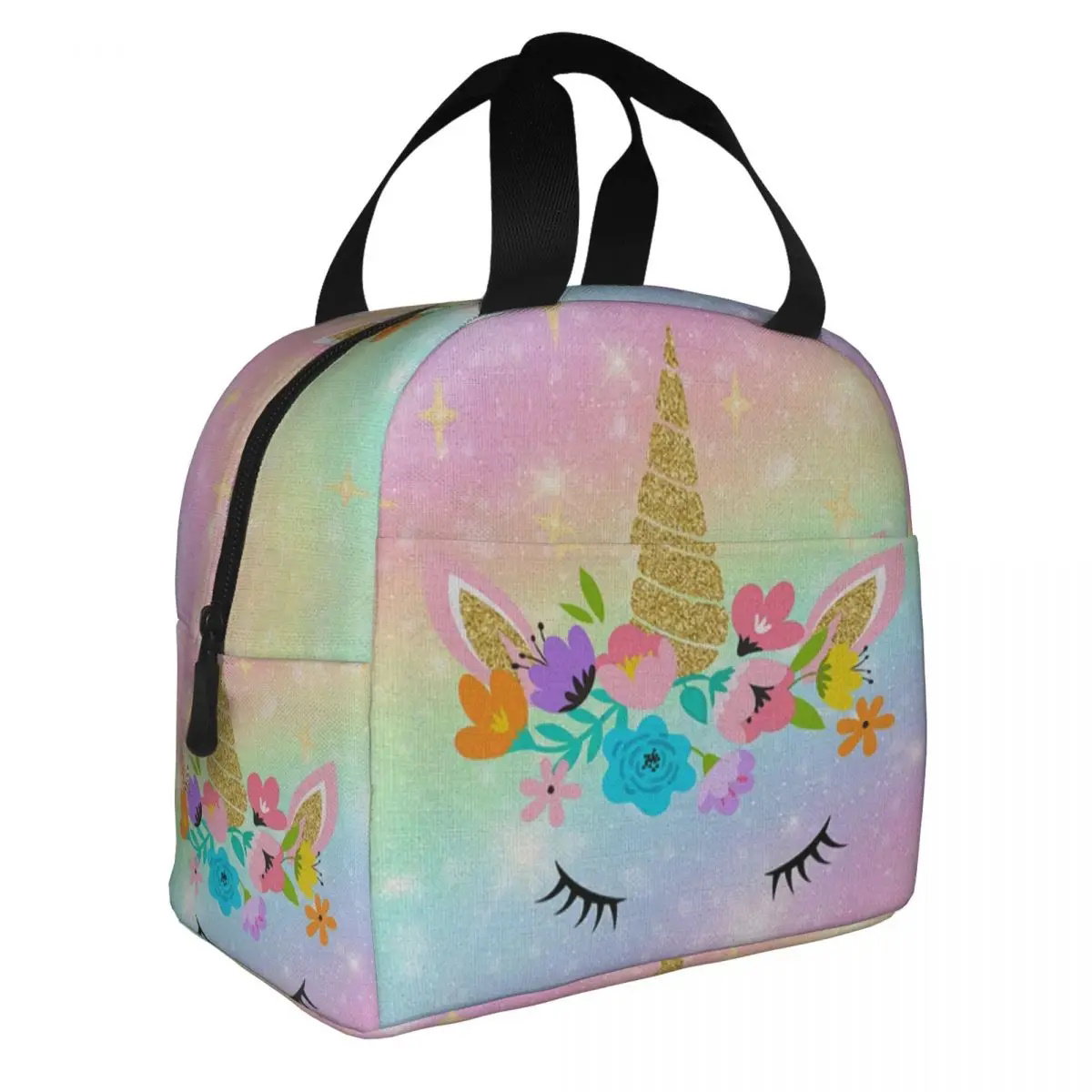 Unicorn Lunch Bag for Bento Boxes Portable Lunch Bag for Students - ChildAngle