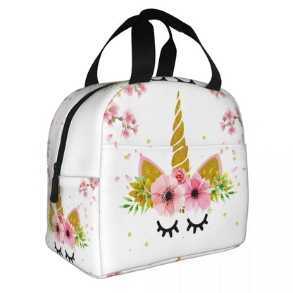 Unicorn Lunch Bag for Bento Boxes Portable Lunch Bag for Students - ChildAngle