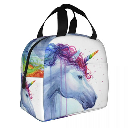 Unicorn Lunch Bag for Bento Boxes Portable Lunch Bag for Students - ChildAngle