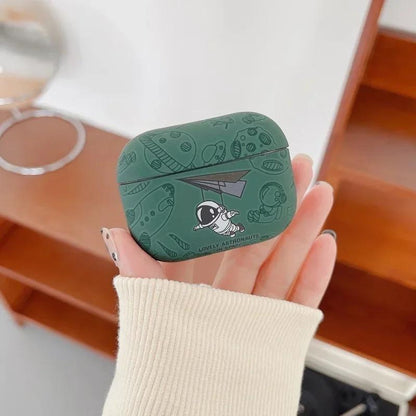 AirPods Pro 3 Astronaut AirPods Case Moon Plane Space Rocket - ChildAngle