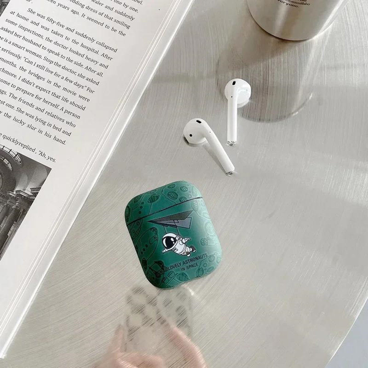 AirPods Pro 3 Astronaut AirPods Case Moon Plane Space Rocket - ChildAngle