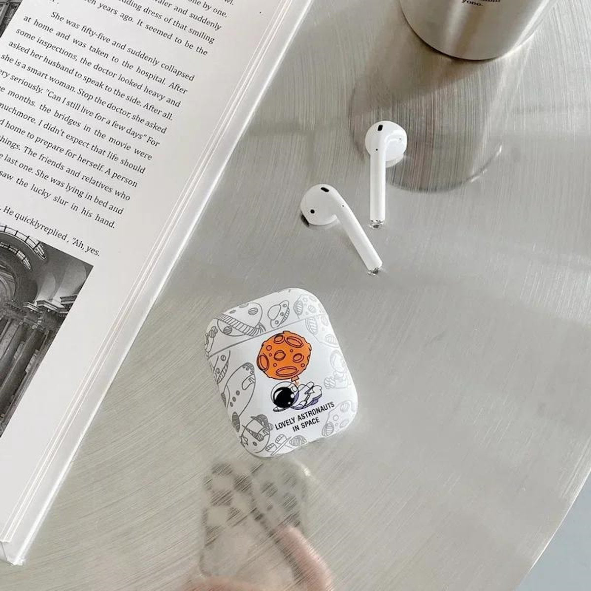AirPods Pro 3 Astronaut AirPods Case Moon Plane Space Rocket - ChildAngle