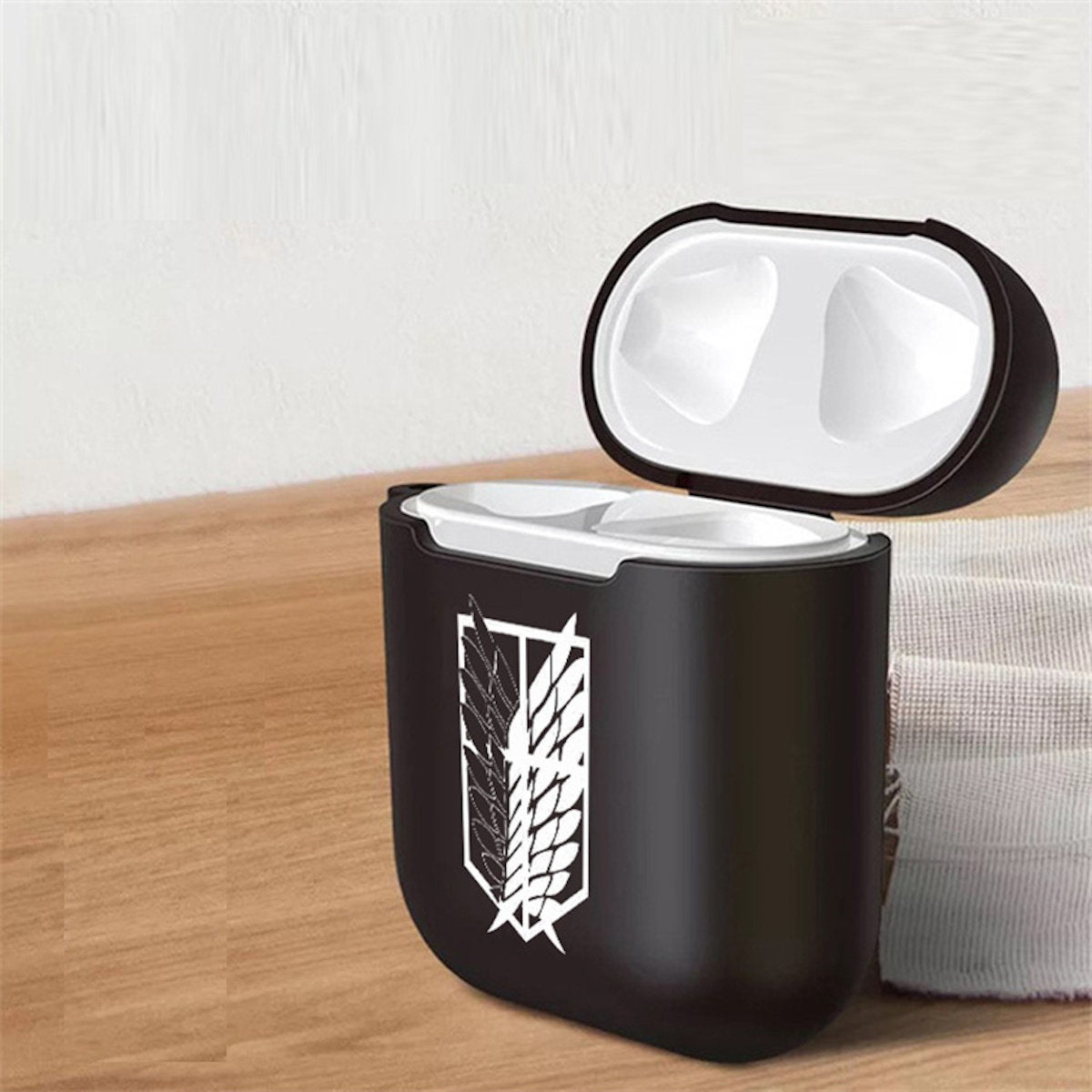 Attack on Titan AirPods Case Eren Jaeger AirPods Case Levi Ackerman AirPods Case Scounting Legion AirPods Case - ChildAngle