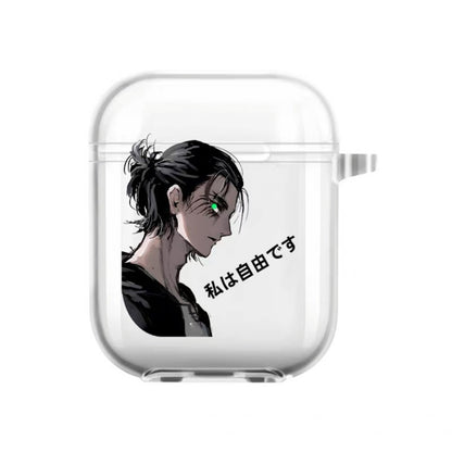 Attack on Titan AirPods Case Eren Jaeger AirPods Case Levi Ackerman AirPods Case Scounting Legion AirPods Case - ChildAngle