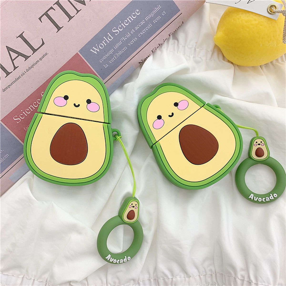 Avocado AirPods Case - ChildAngle
