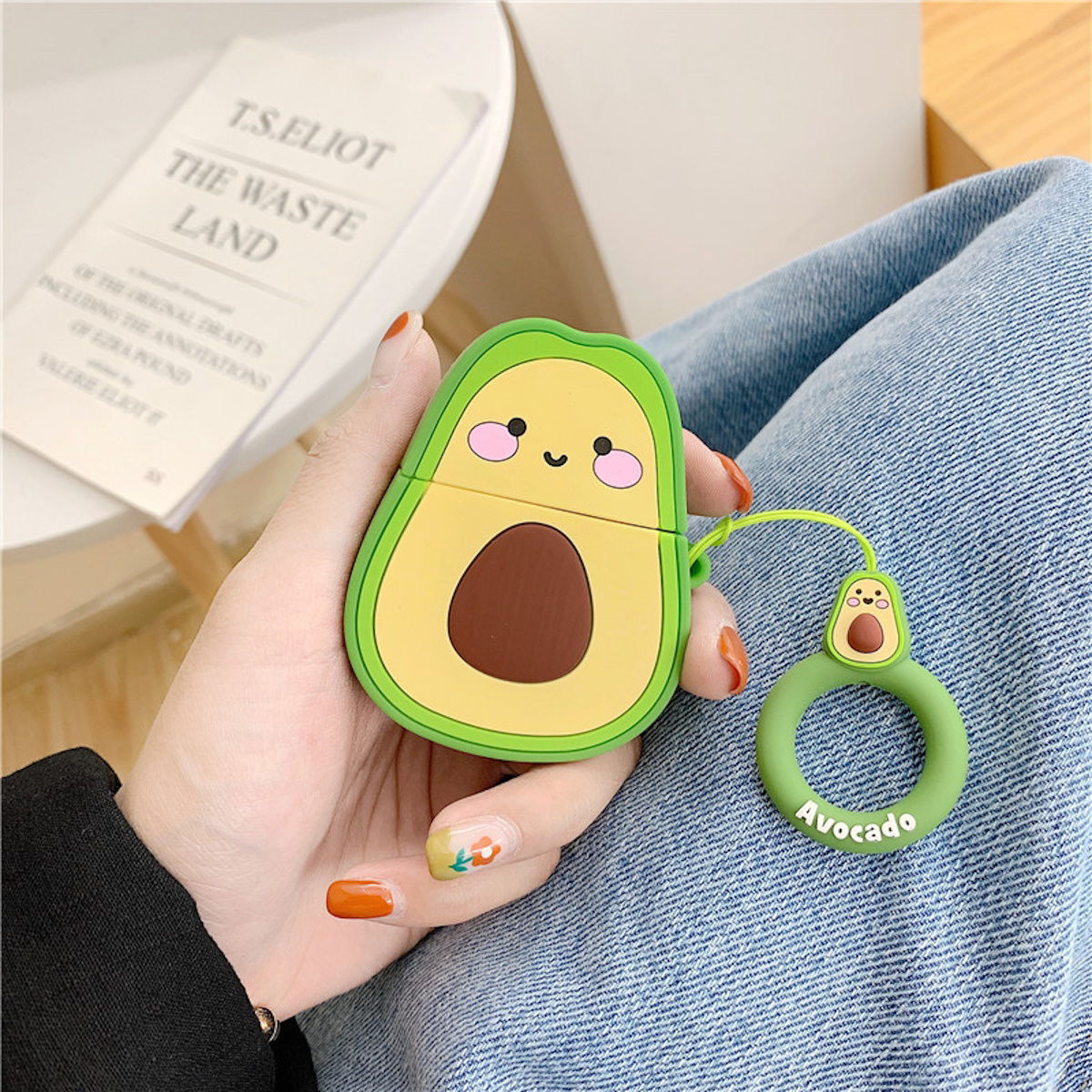 Avocado AirPods Case - ChildAngle