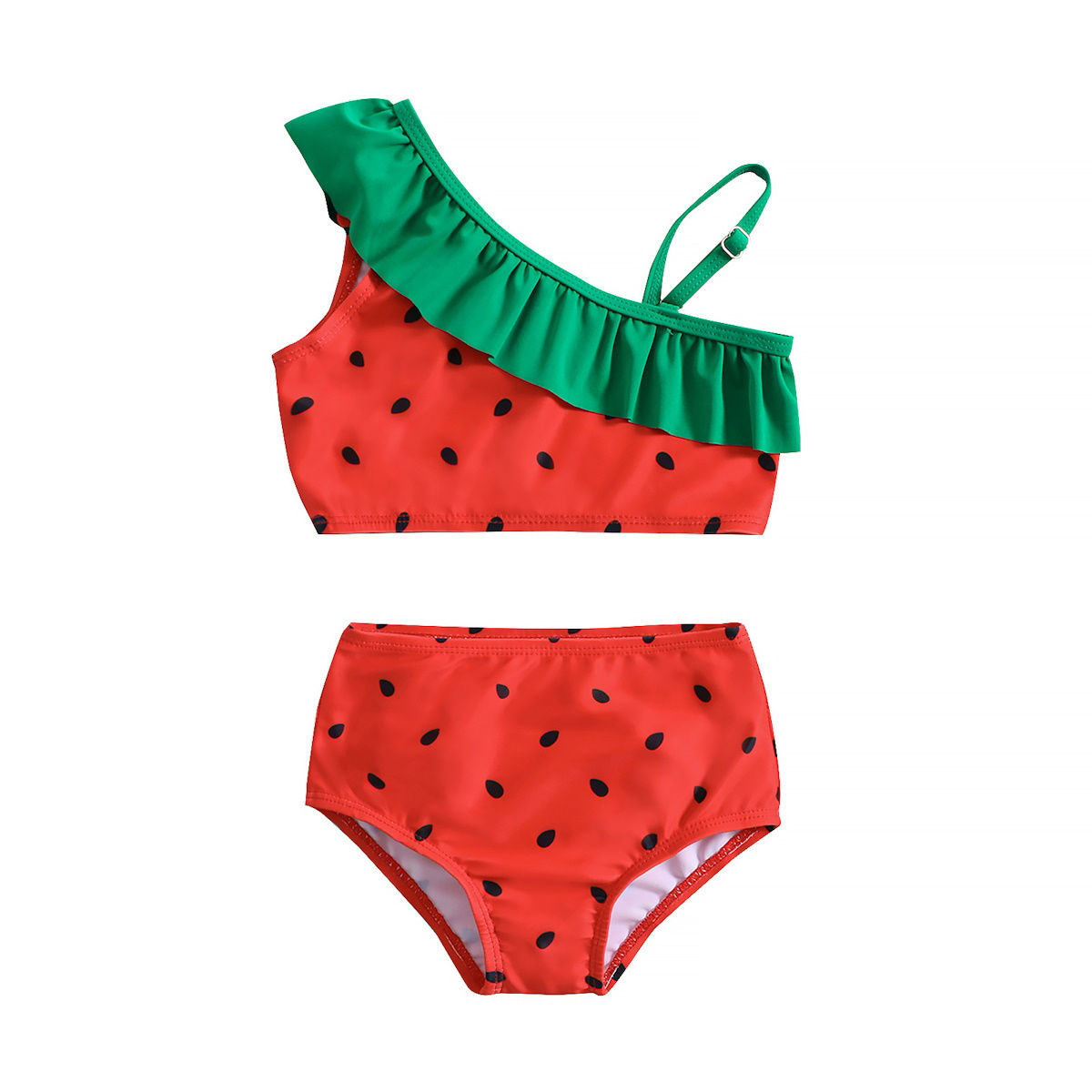 Baby Girls Watermelon One Piece Swimsuits Two Piece Bikini Set - ChildAngle