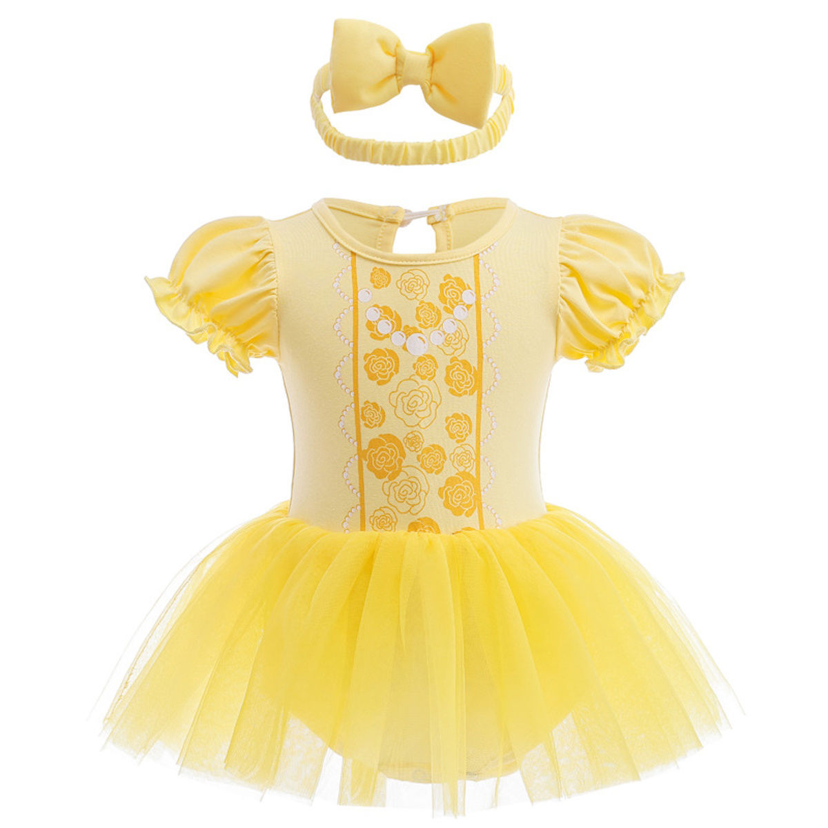 Newborn Baby Girl Birthday Party Dress Tutus Newborn Princess Clothes - ChildAngle