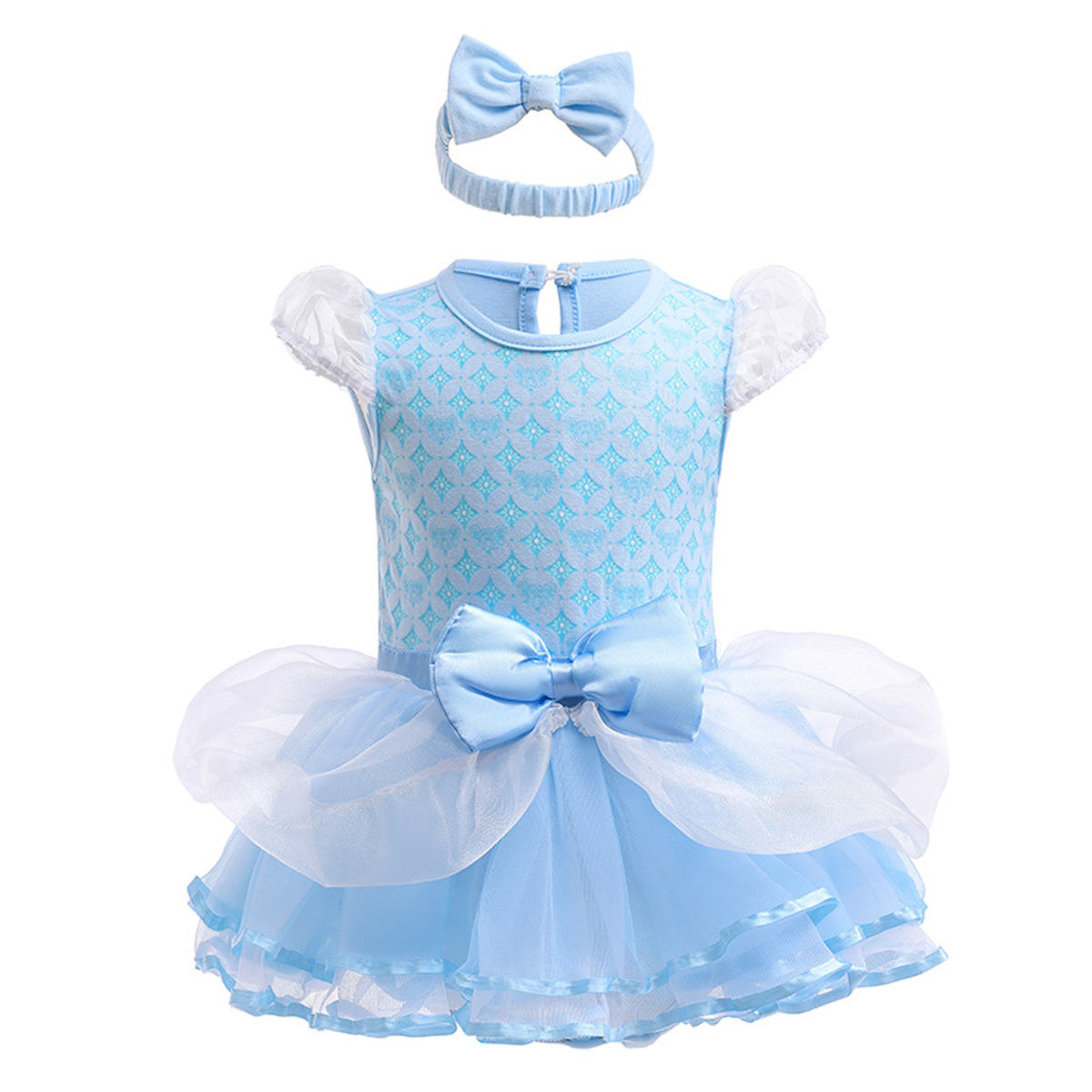 Newborn Baby Girl Birthday Party Dress Tutus Newborn Princess Clothes - ChildAngle