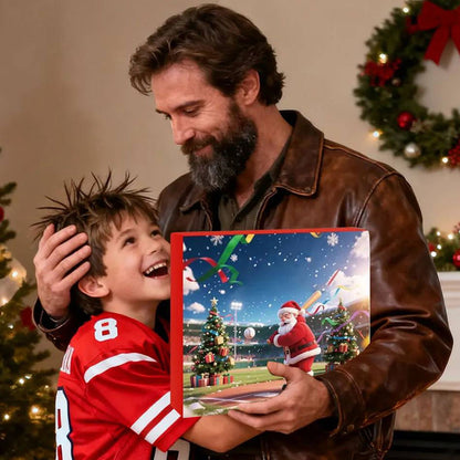 Basketball Advent Calendar Baseball Advent Calendar Christmas Gift for Sports Lovers - ChildAngle