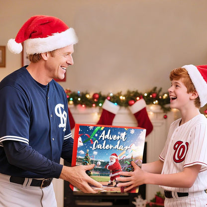 Basketball Advent Calendar Baseball Advent Calendar Christmas Gift for Sports Lovers - ChildAngle