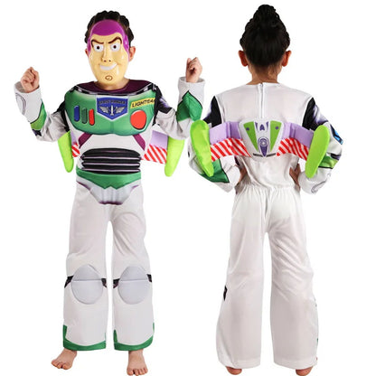 Buzz Lightyear Costume 4T Halloween Costume Sets for Toddlers and Teens - ChildAngle