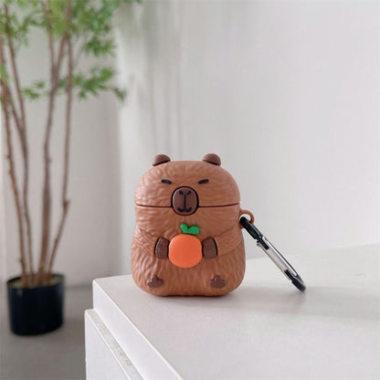 AirPods Pro 3 AirPods 4 Capybara AirPods Case - ChildAngle