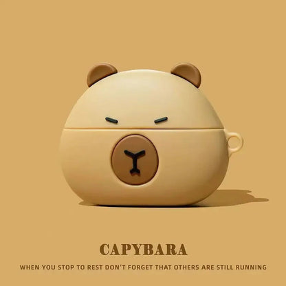 AirPods Pro 3 AirPods 4 Capybara AirPods Case - ChildAngle