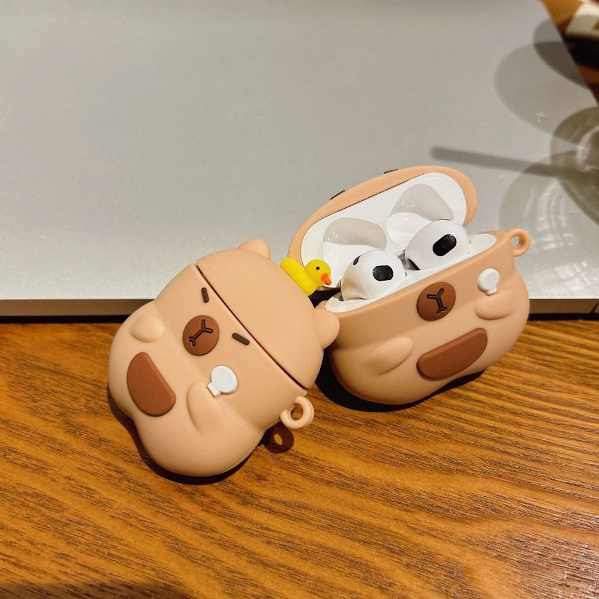 AirPods Pro 3 AirPods 4 Capybara AirPods Case - ChildAngle