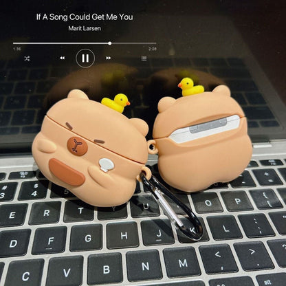 AirPods Pro 3 AirPods 4 Capybara AirPods Case - ChildAngle