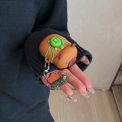 AirPods Pro 3 AirPods 4 Capybara AirPods Case - ChildAngle