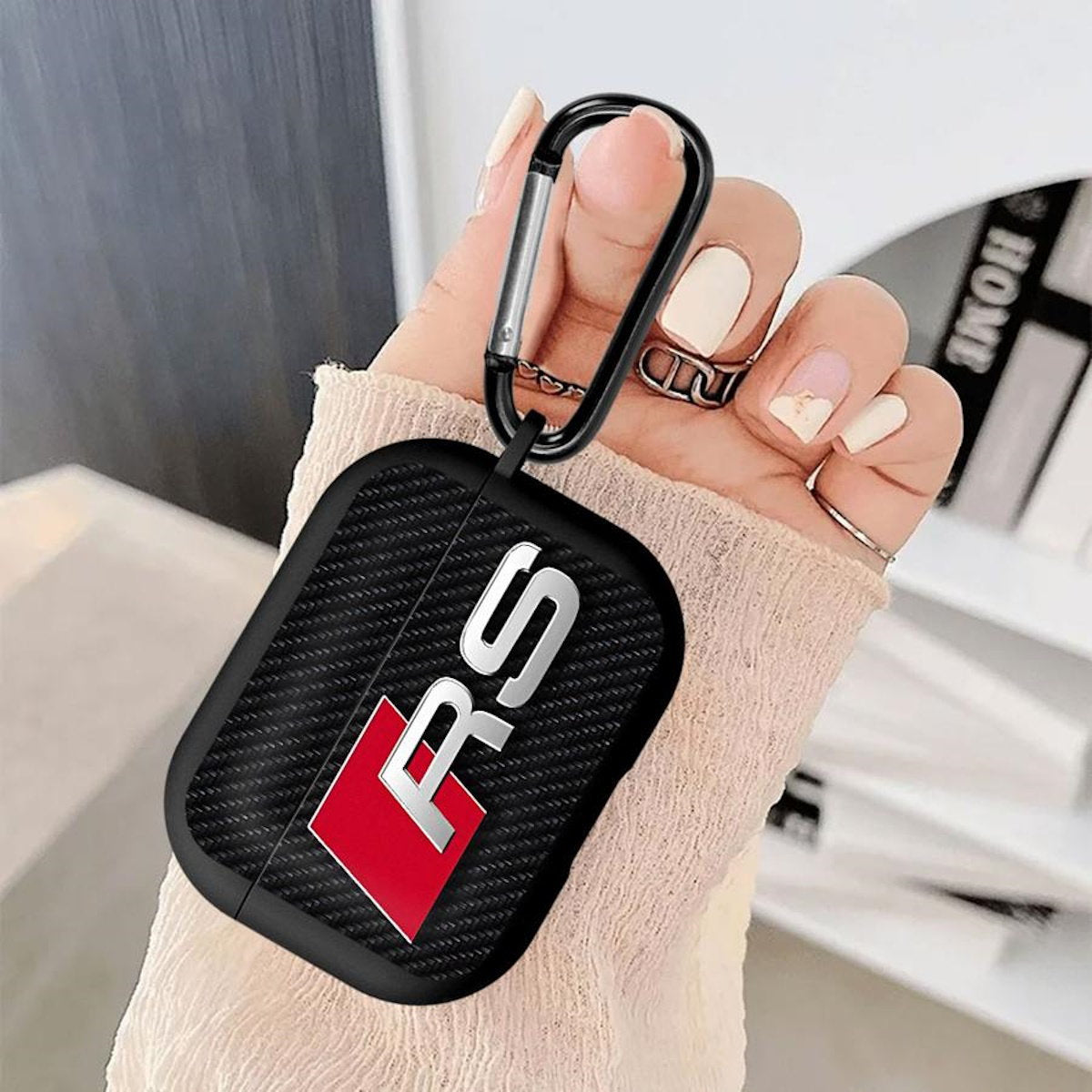 Audi branded airpod cases Racing Car AirPods Case - ChildAngle Car AirPods Case