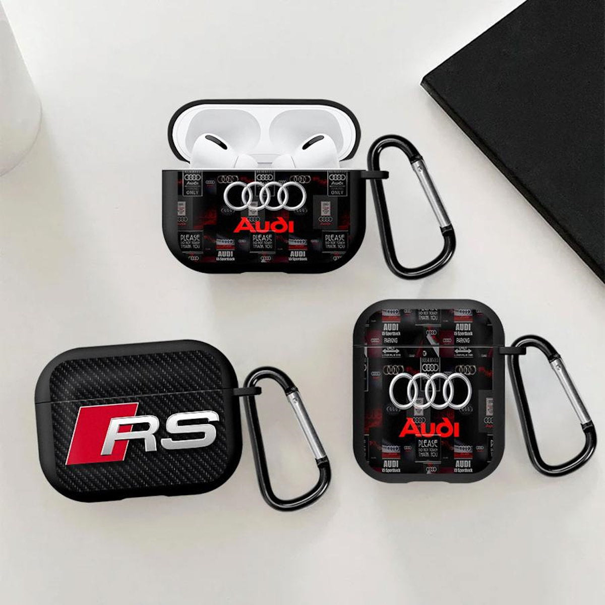 Audi branded airpod cases Racing Car AirPods Case - ChildAngle Car AirPods Case