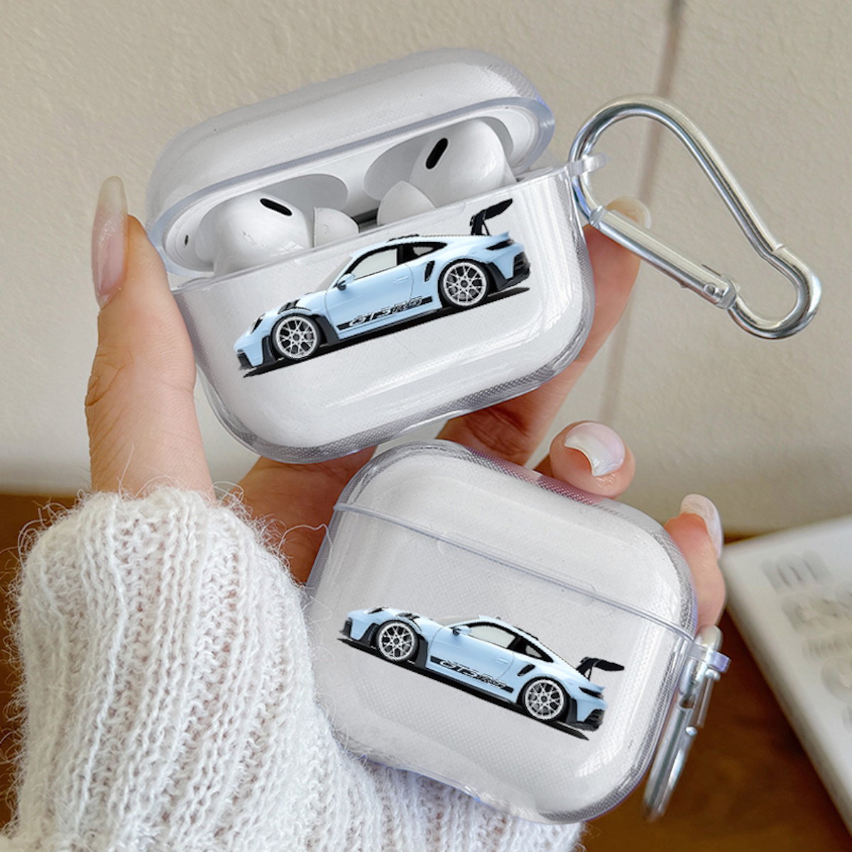 Audi branded airpod cases Racing Car AirPods Case - ChildAngle Car AirPods Case