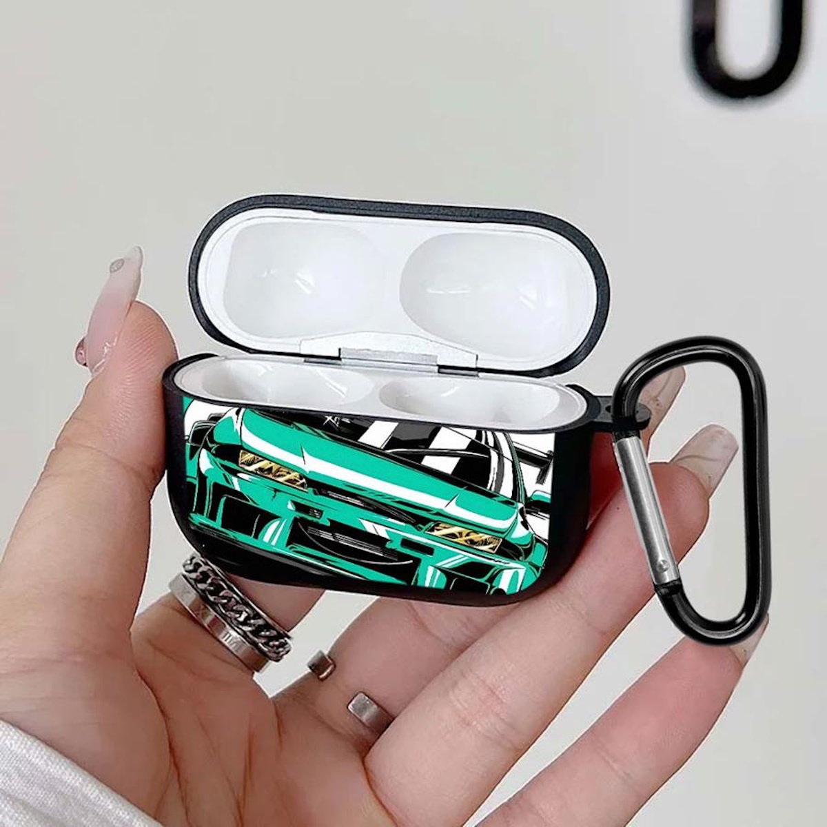 Audi branded airpod cases Racing Car AirPods Case - ChildAngle Car AirPods Case