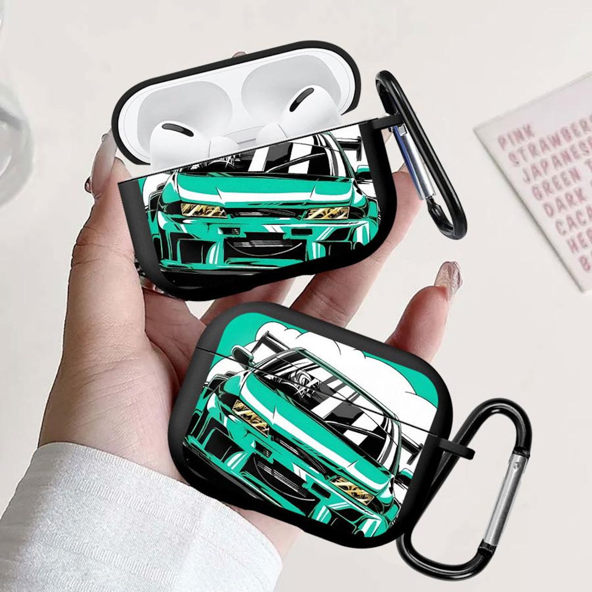 Audi branded airpod cases Racing Car AirPods Case - ChildAngle Car AirPods Case