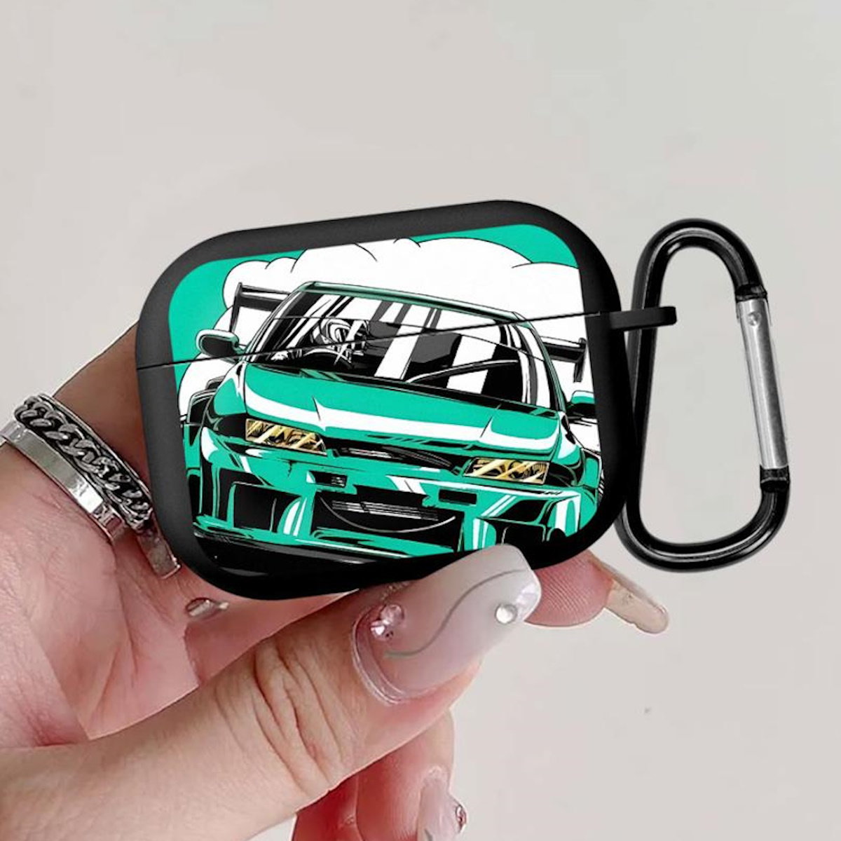 Audi branded airpod cases Racing Car AirPods Case - ChildAngle Car AirPods Case