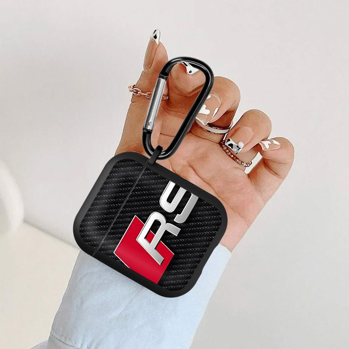 Audi branded airpod cases Racing Car AirPods Case - ChildAngle Car AirPods Case