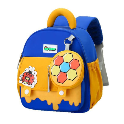 Cartoon Children Kindergarten Backpack Toddlers Preschool Backpack with Accessories - ChildAngle