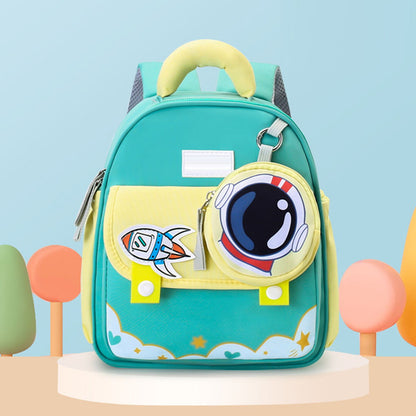 Cartoon Children Kindergarten Backpack Toddlers Preschool Backpack with Accessories - ChildAngle