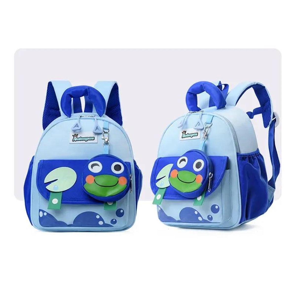 Cartoon Children Kindergarten Backpack Toddlers Preschool Backpack with Accessories - ChildAngle