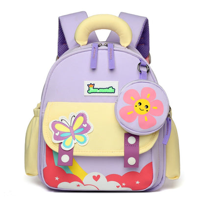 Cartoon Children Kindergarten Backpack Toddlers Preschool Backpack with Accessories - ChildAngle