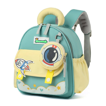 Cartoon Children Kindergarten Backpack Toddlers Preschool Backpack with Accessories - ChildAngle