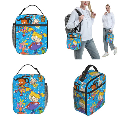 Rugrat Insulated Lunch Bag Cartoon Portable Lunch Tote - ChildAngle