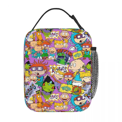 Rugrat Insulated Lunch Bag Cartoon Portable Lunch Tote - ChildAngle
