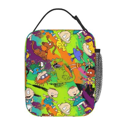 Rugrat Insulated Lunch Bag Cartoon Portable Lunch Tote - ChildAngle