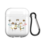 Cat AirPod Case Cartoon Cat TPU Earphone AirPods Case