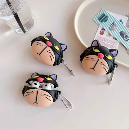 AirPods Pro 3 AirPods 4 Cat AirPod Case Cartoon Cat TPU Earphone AirPods Case - ChildAngle