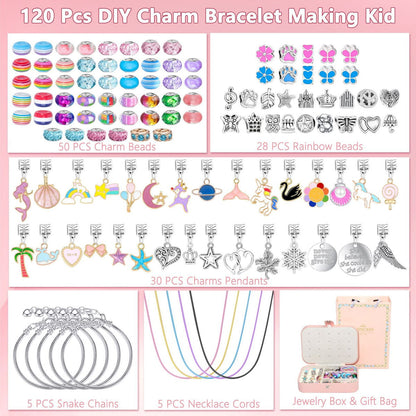 Charm Bracelet Advent Calendar Jewelry Advent Calendar Kids Advent Calendar Jewelry Set for Girls Christmas Calendar Bracelet - ChildAngle