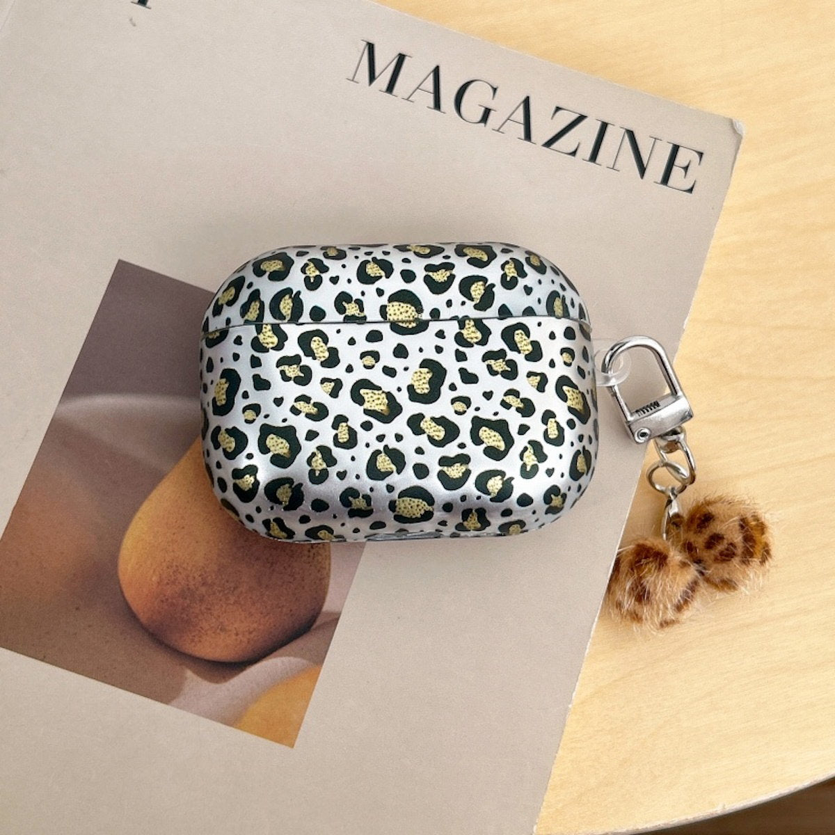 Leopard print AirPods cases - ChildAngle