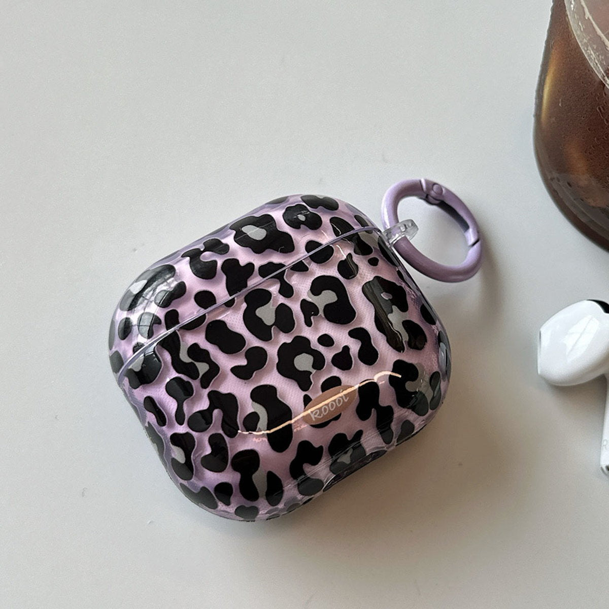 Leopard print AirPods cases - ChildAngle