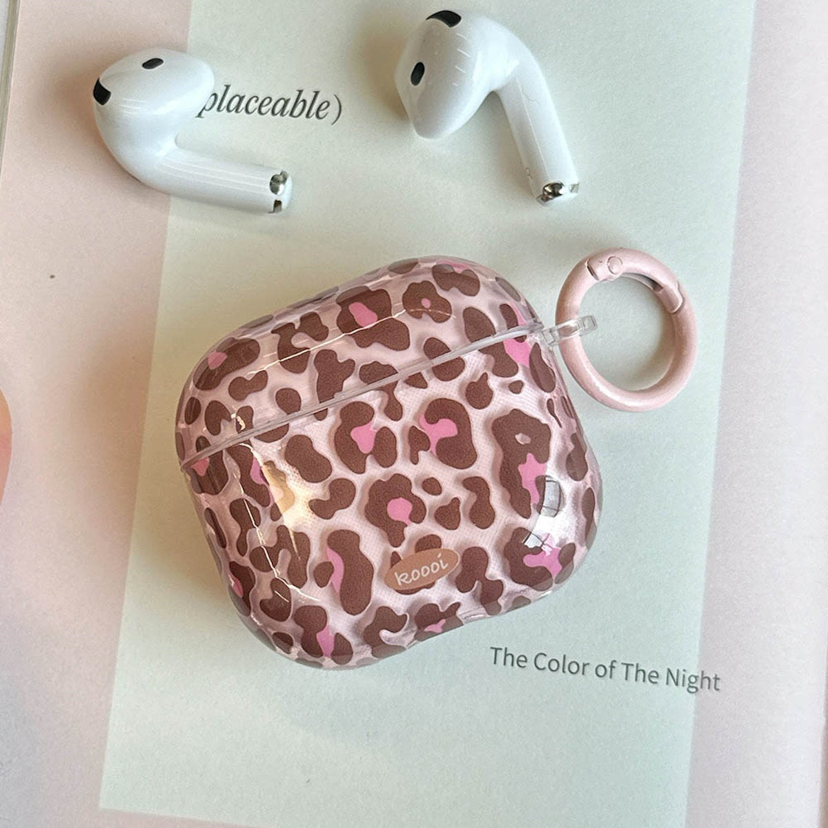 Leopard print AirPods cases - ChildAngle